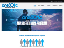 Tablet Screenshot of one80tc.org